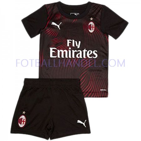 Barn Fotballdrakter AC Milan Tredje 2019-20 Kortermet